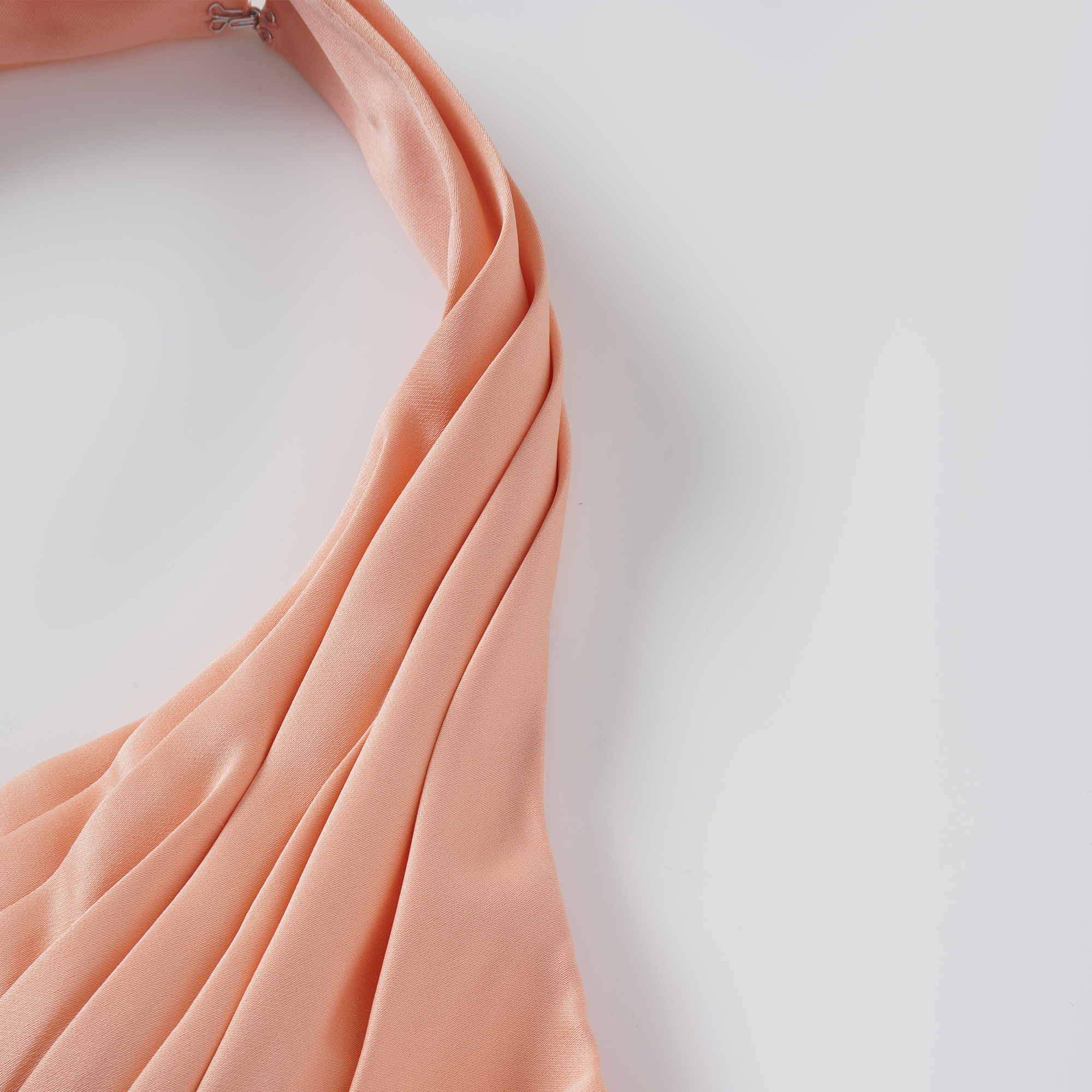 Aurélie Orange Halterneck Mermaid Maxi Dress (Final Sale-US Only)