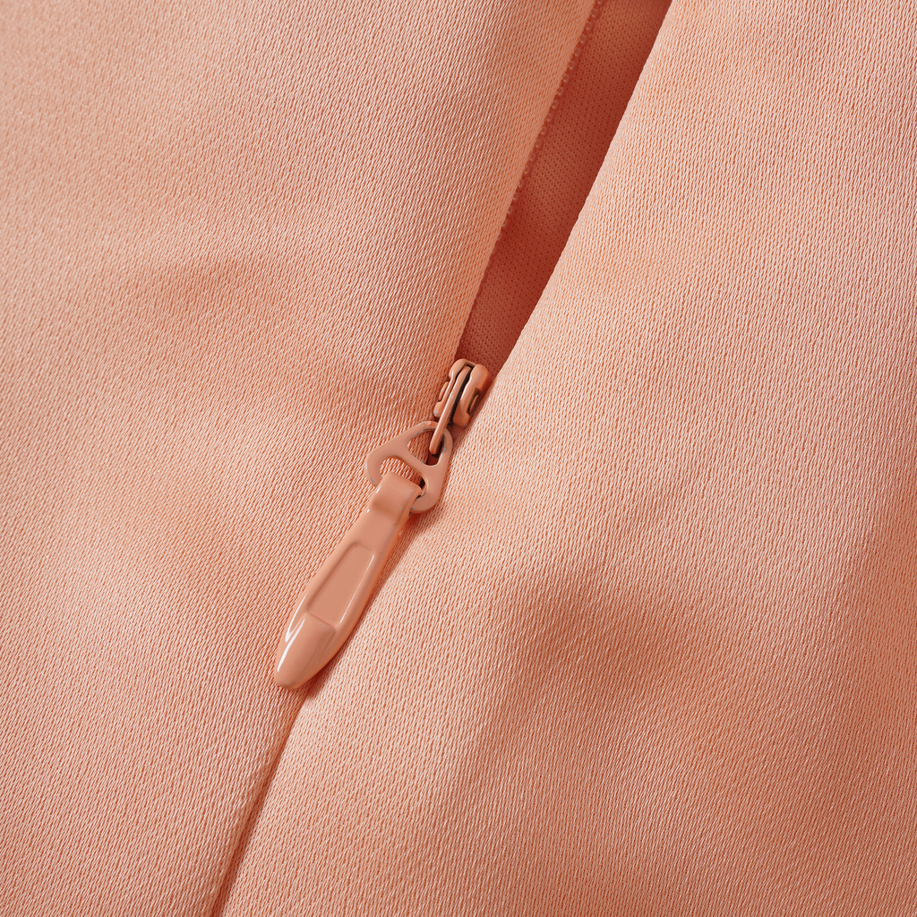 Aurélie Orange Halterneck Mermaid Maxi Dress (Final Sale-US Only)