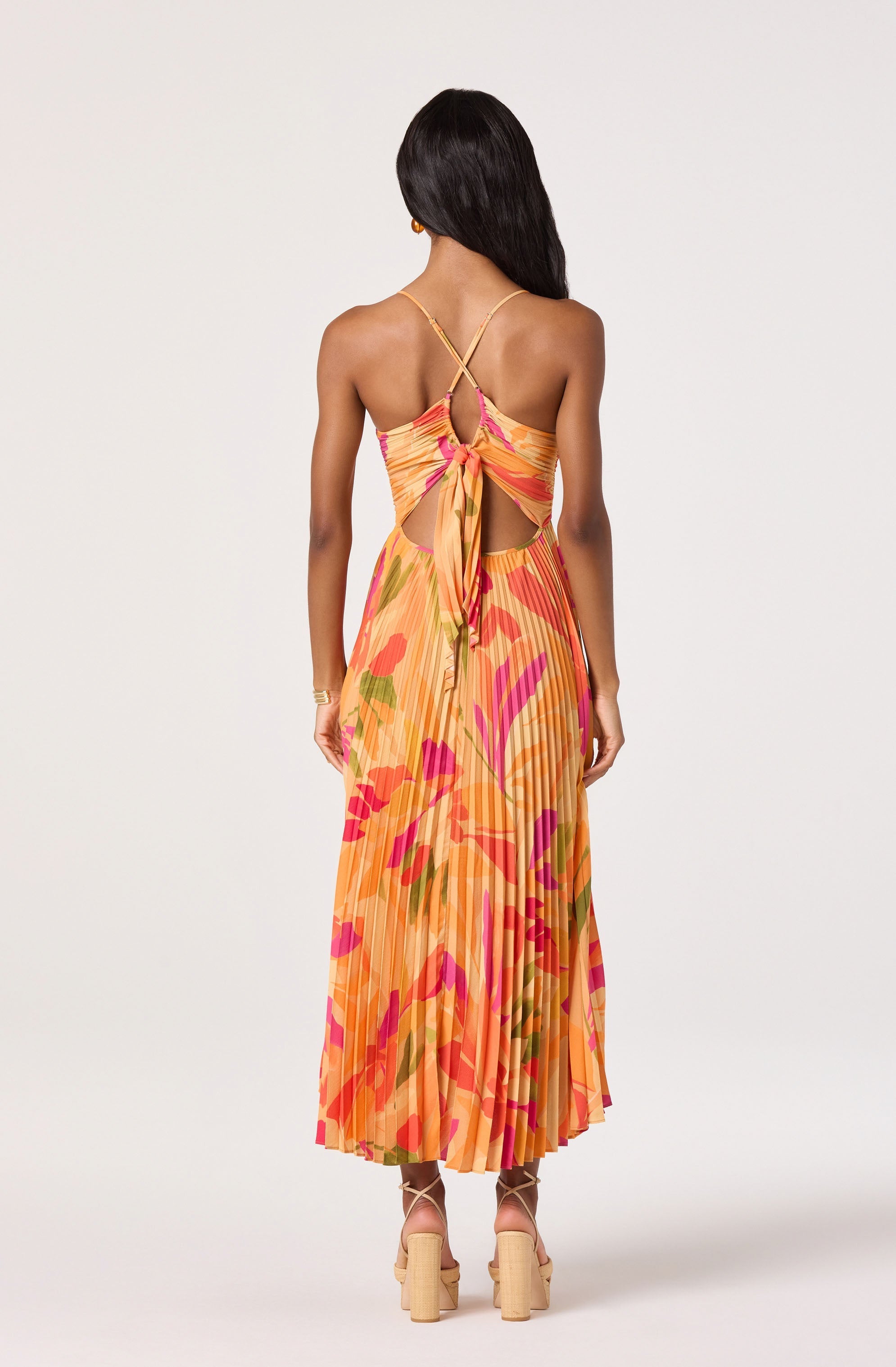 ATISSE BLYTHE — Floral Midi Dress