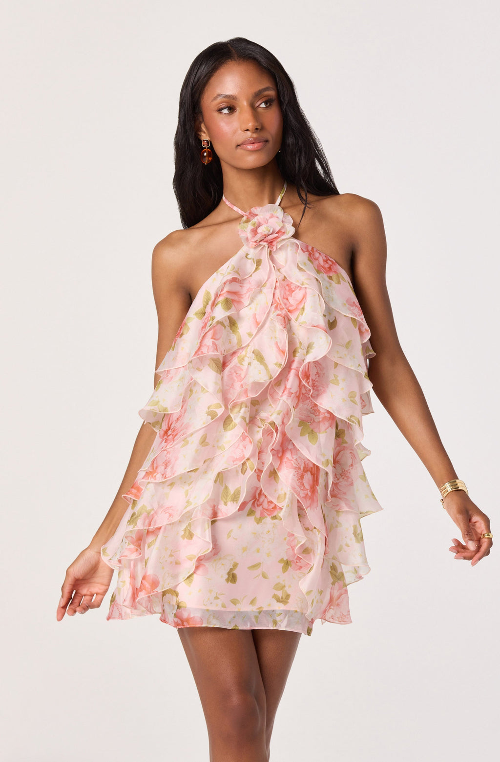 ATISSE OFRA — Floral Mini Dress