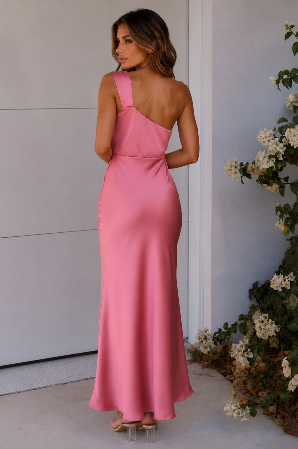 ATISSE GRETA — Elegant Pink Maxi Dress