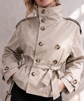 Chaqueta Trench Corta - Angela Puerto