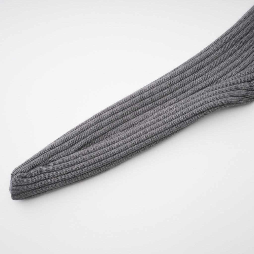 Claire Grey Ribbed Knit Bodysuit & Trousers Set