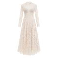Vestido de novia largo Oliana Ivory Lace Maxi Gown de Bridal con encaje en color marfil y diseño elegante.