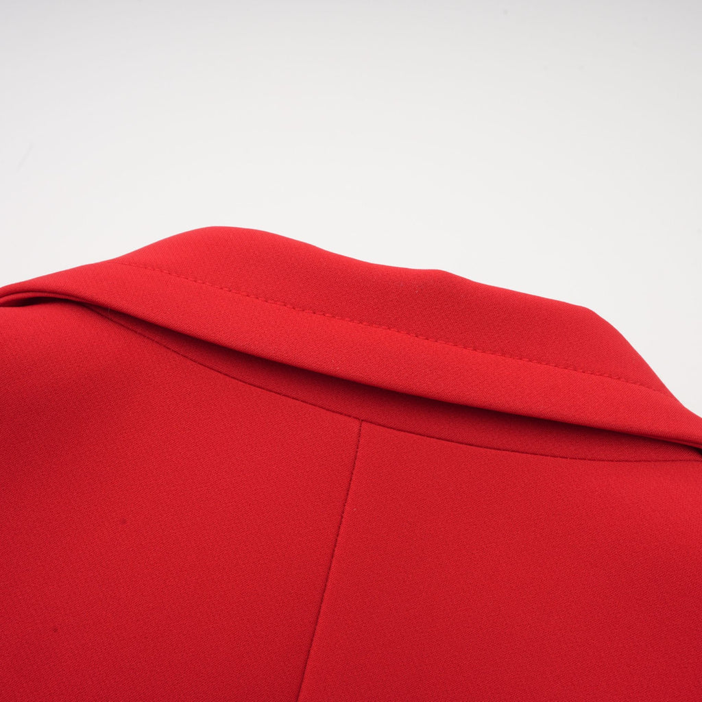 Coline red hourglass double-breasted blazer(Final Sale-US Only)