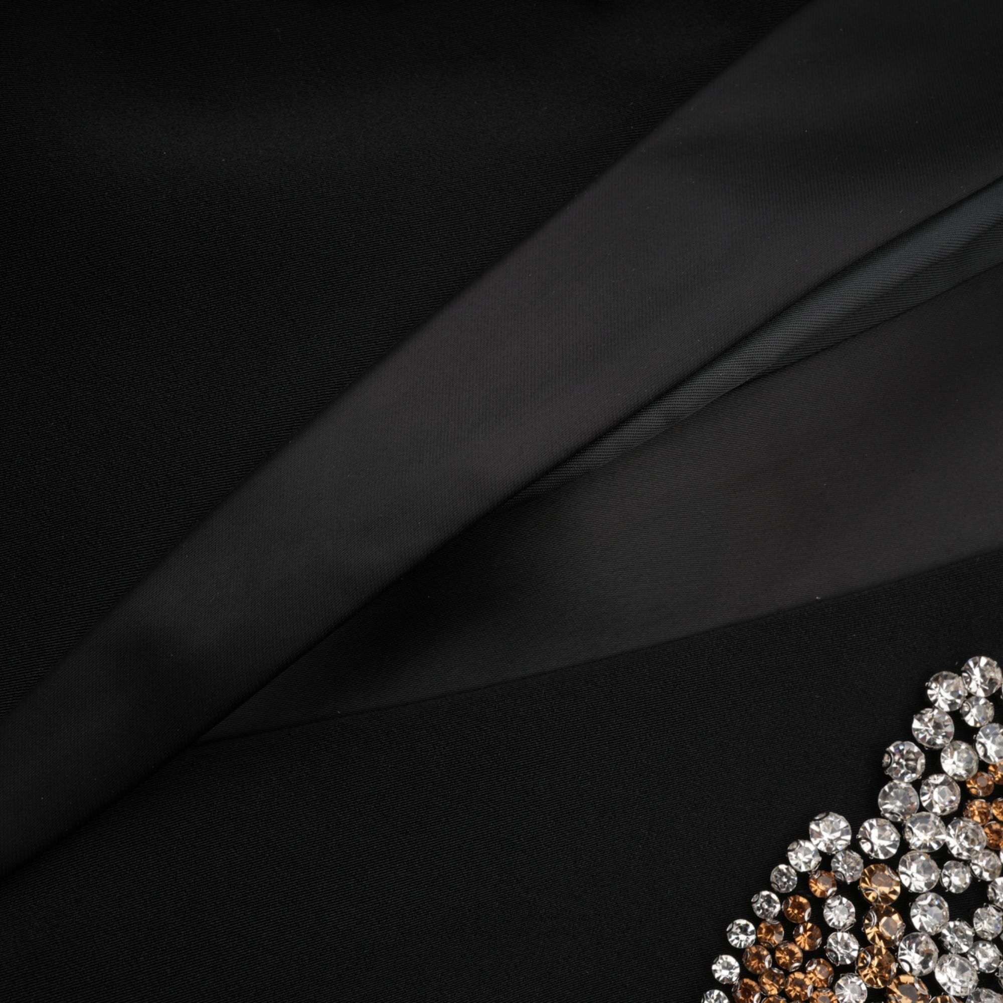 Delphine black embellished jacket & trousers matching set (Final Sale-US Only)