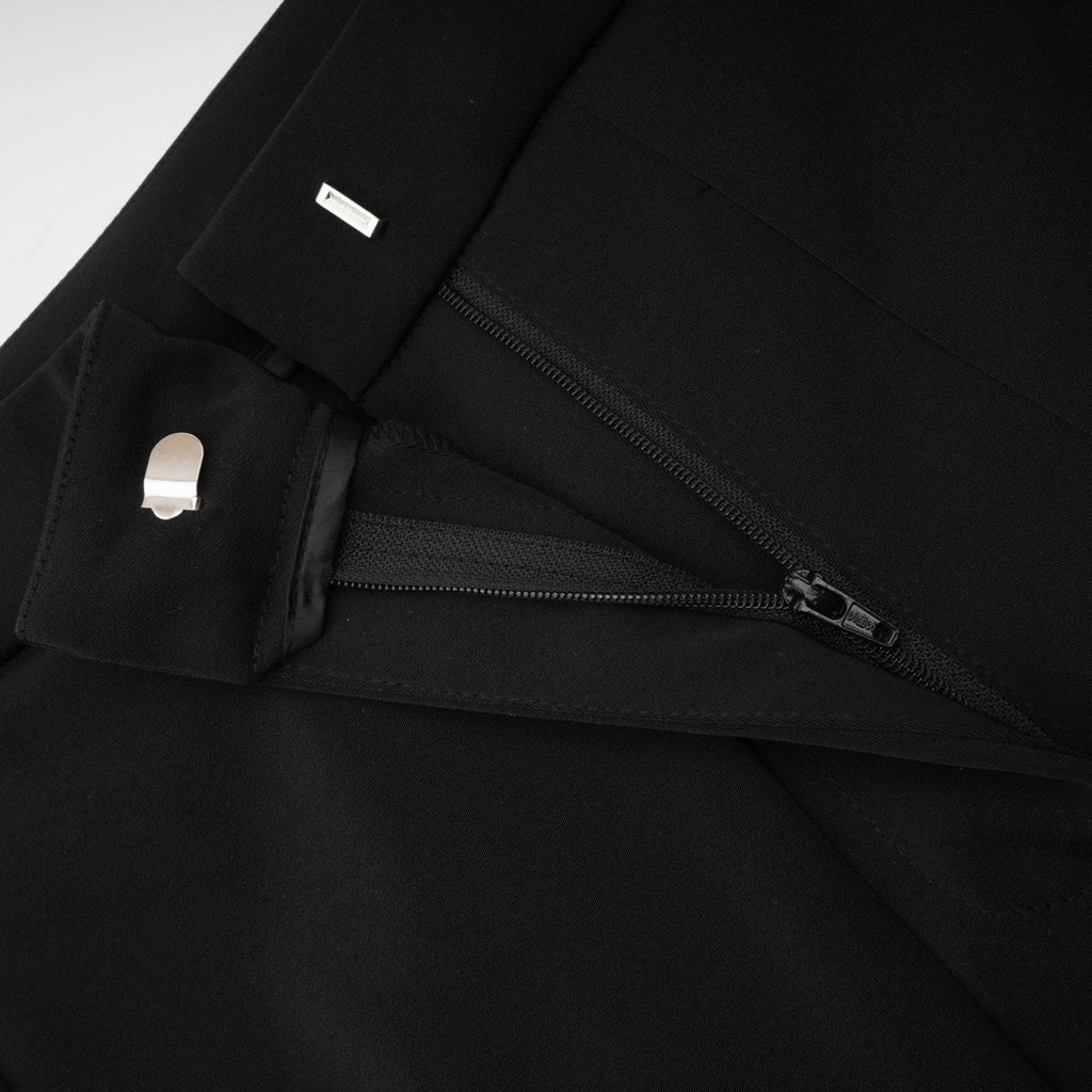 Delphine black embellished jacket & trousers matching set (Final Sale-US Only)