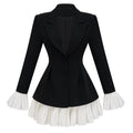 Rébecca Color Block Mini Blazer Dress