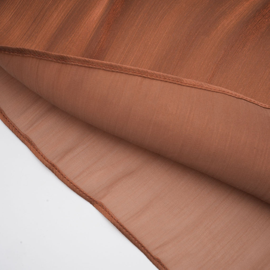 Mila Brown Pleated Satin Maxi Dress (Final Sale-US Only)