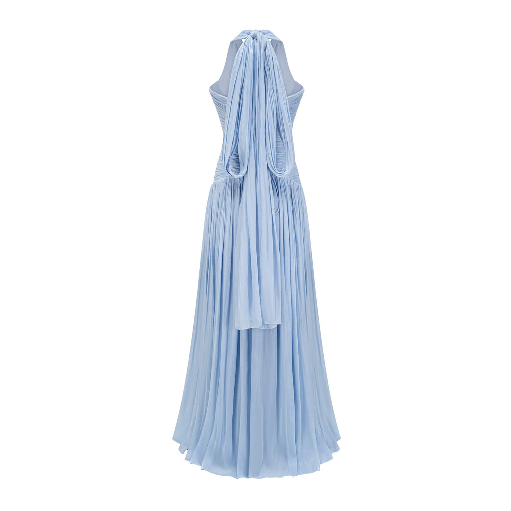 ATISSE TÉRÉBENTHINE — Satin Maxi Dress