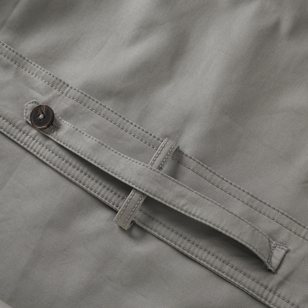 Mavis Grey Double-Breasted Belted Trench Coat  (Final Sale-US Only)