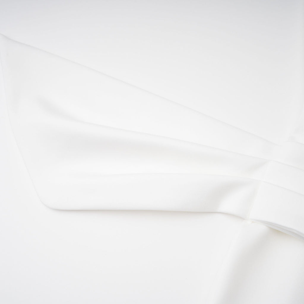 Felice White Structured Cape & Corset Dress Set