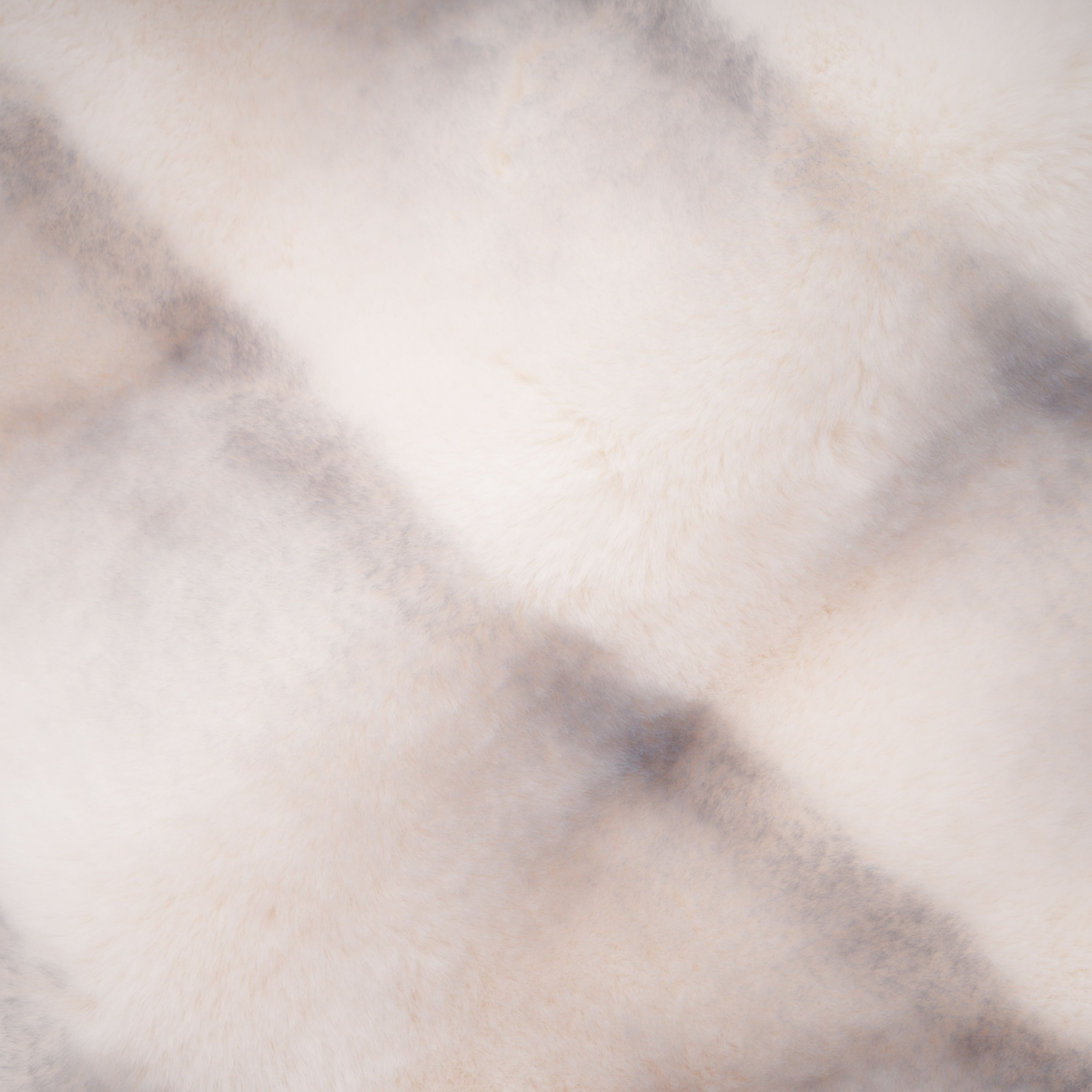 Abrigo corto de peluche gris y blanco con degradado, de la marca Bridal, diseñado para mujer elegante y moderna.