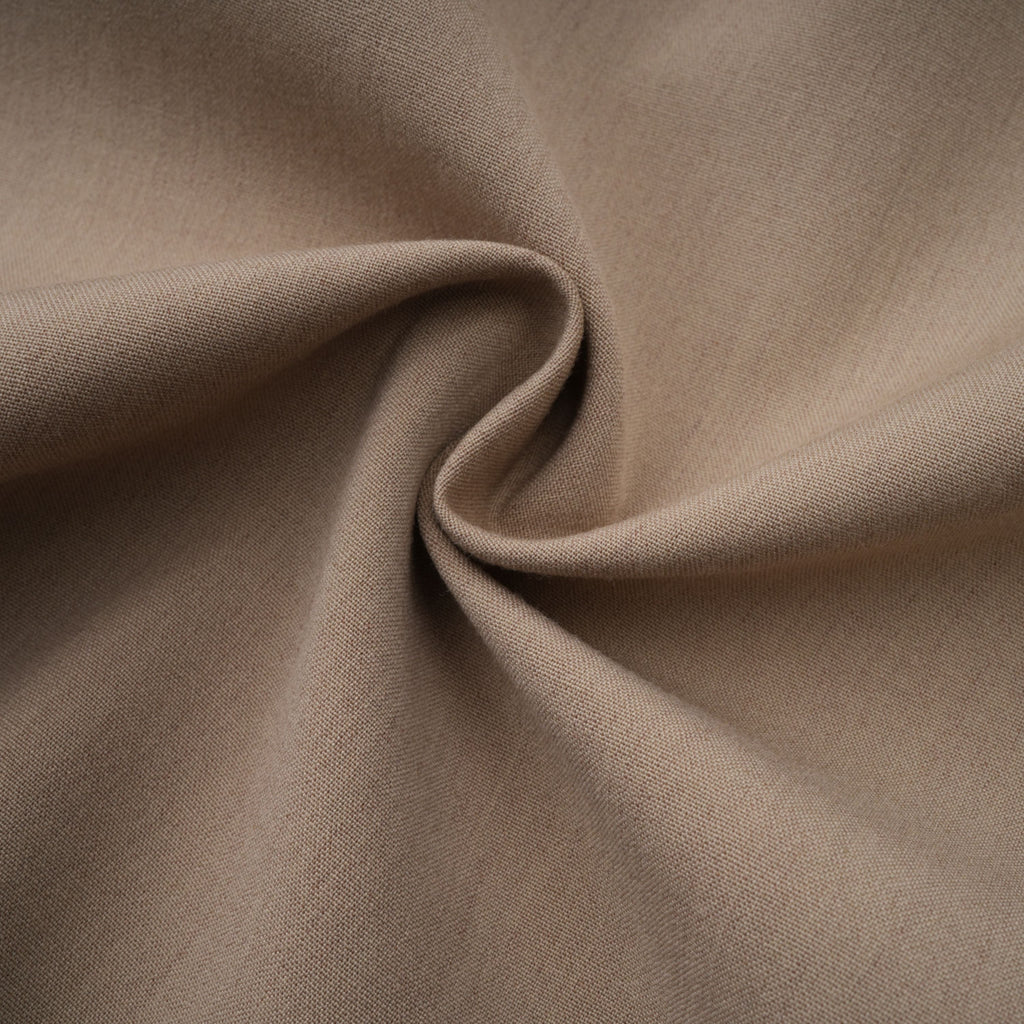 Filomena Beige Draped Asymmetrical Mini Skirt