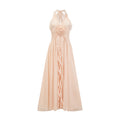 Élodie ruffled faux-flower maxi dress (Final Sale-US Only)