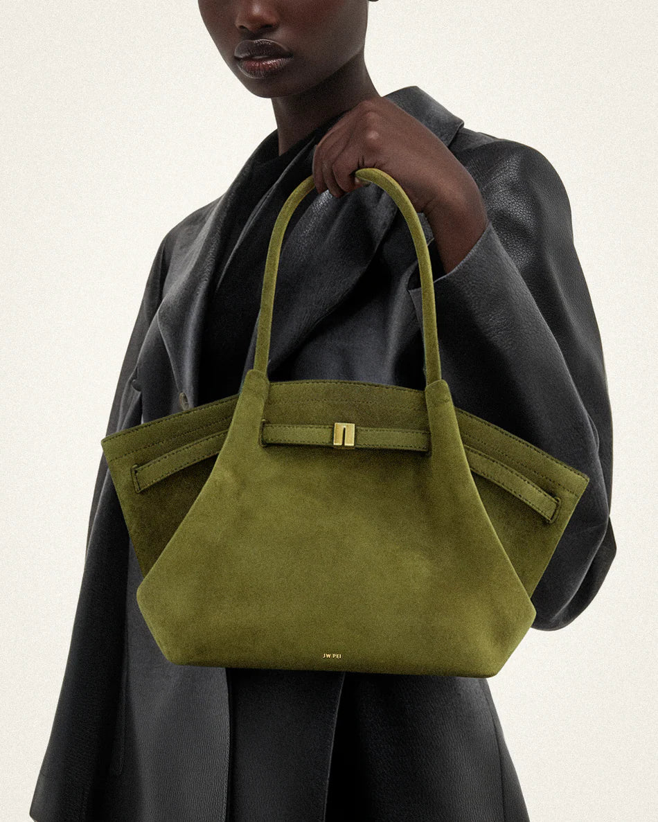 Hana Medium Tote Bag – Garnet - Angela Puerto
