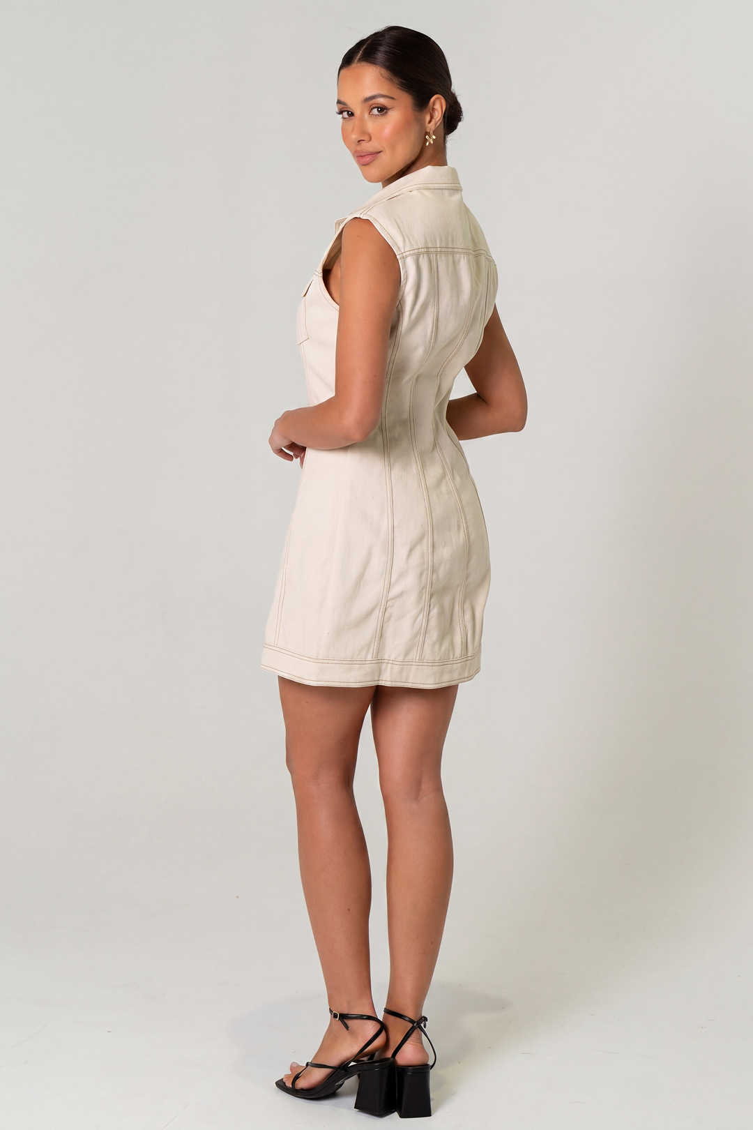 Abito a camicia in cotone Katherine Mini