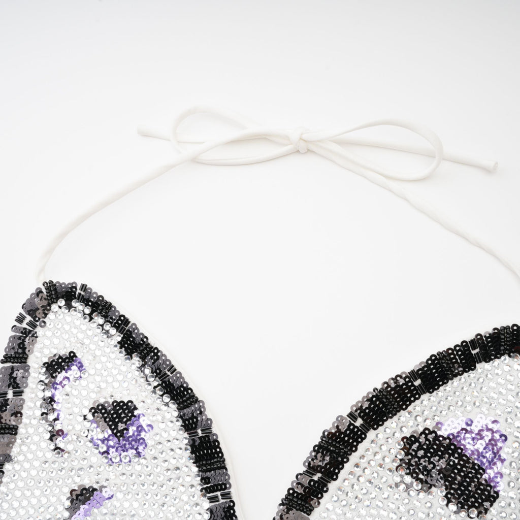 Vittoria embellished butterfly top (Final Sale-US Only)