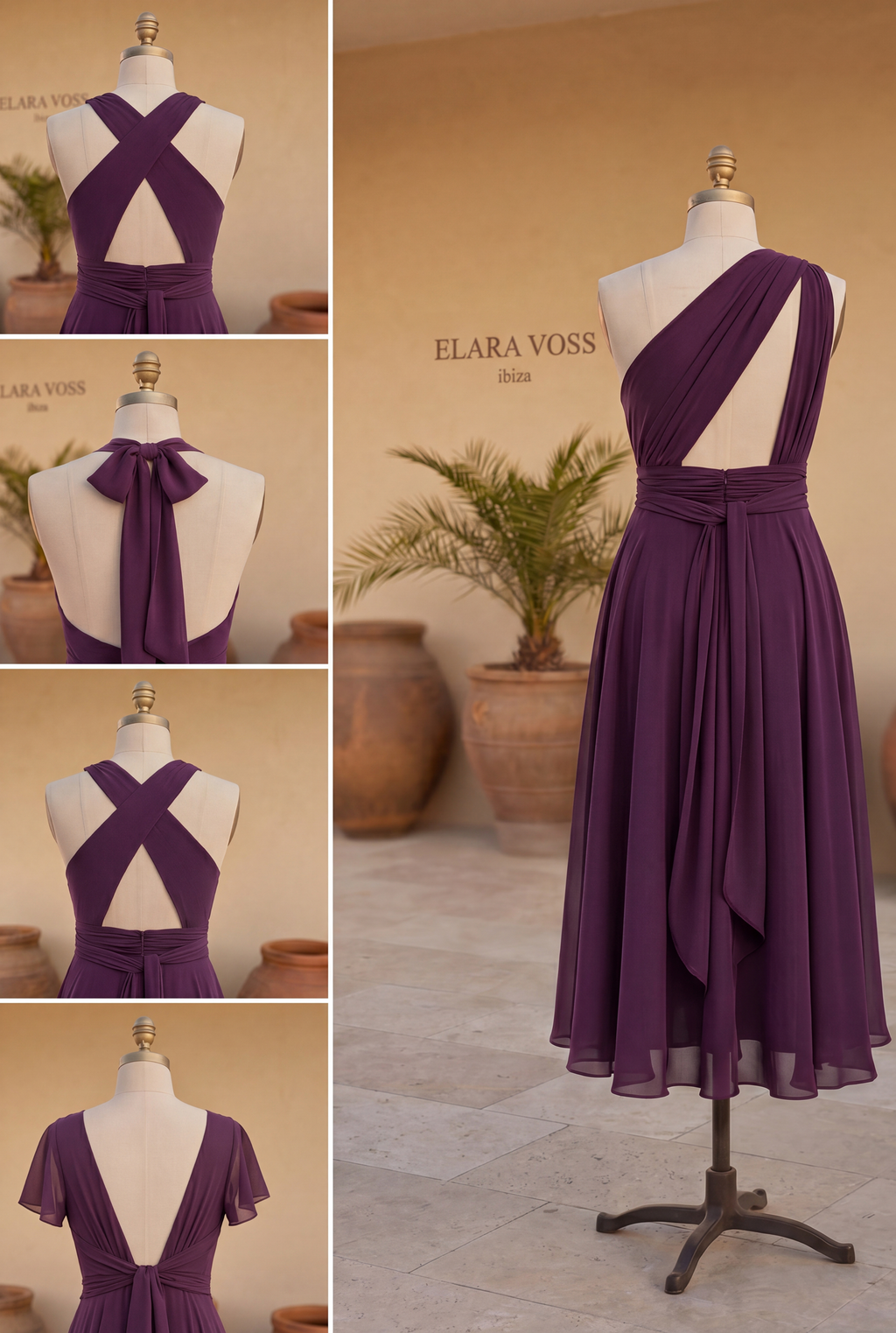 Vestido multiposición The Murano | Selección Elara