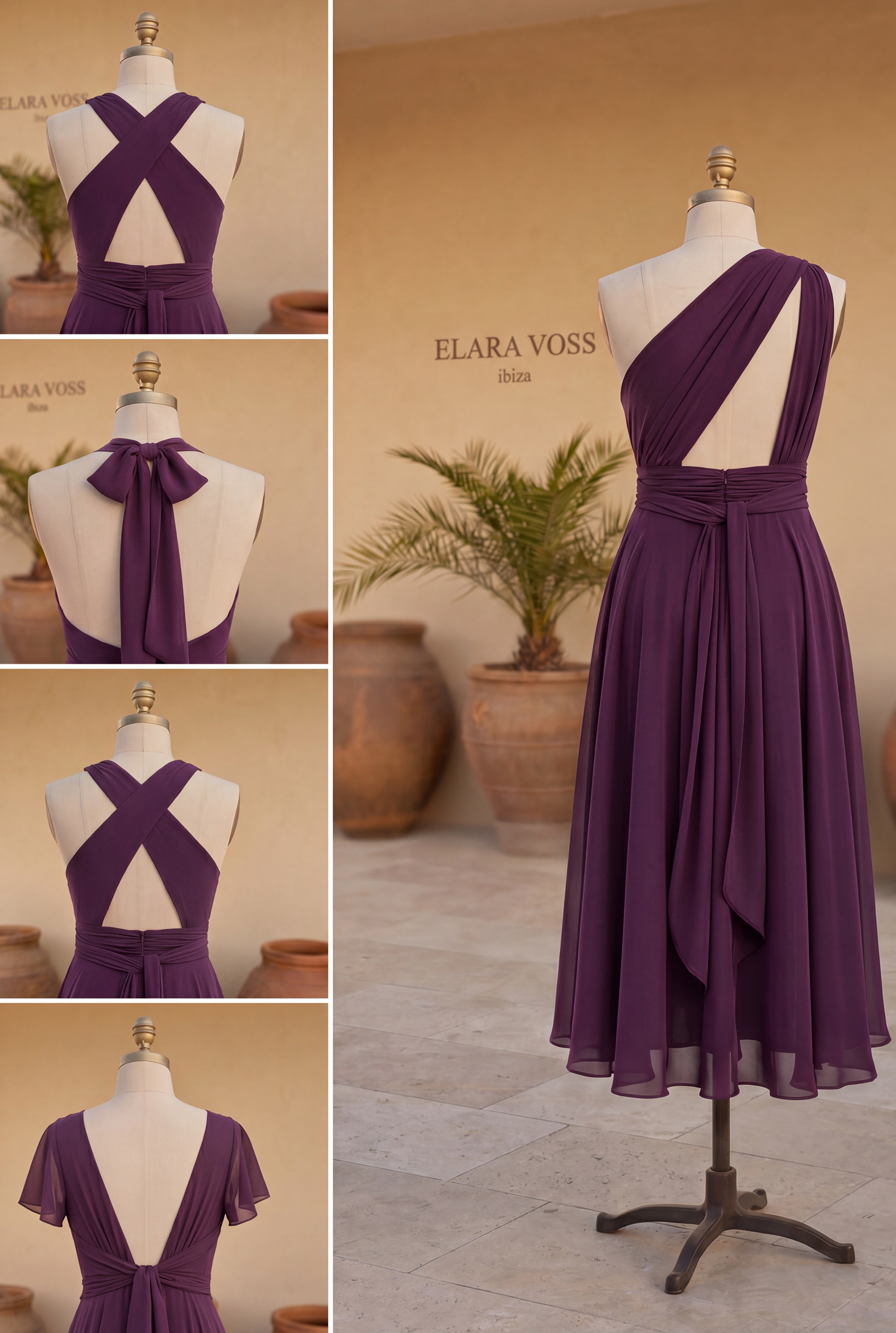 Vestido multiposición The Murano | Selección Elara