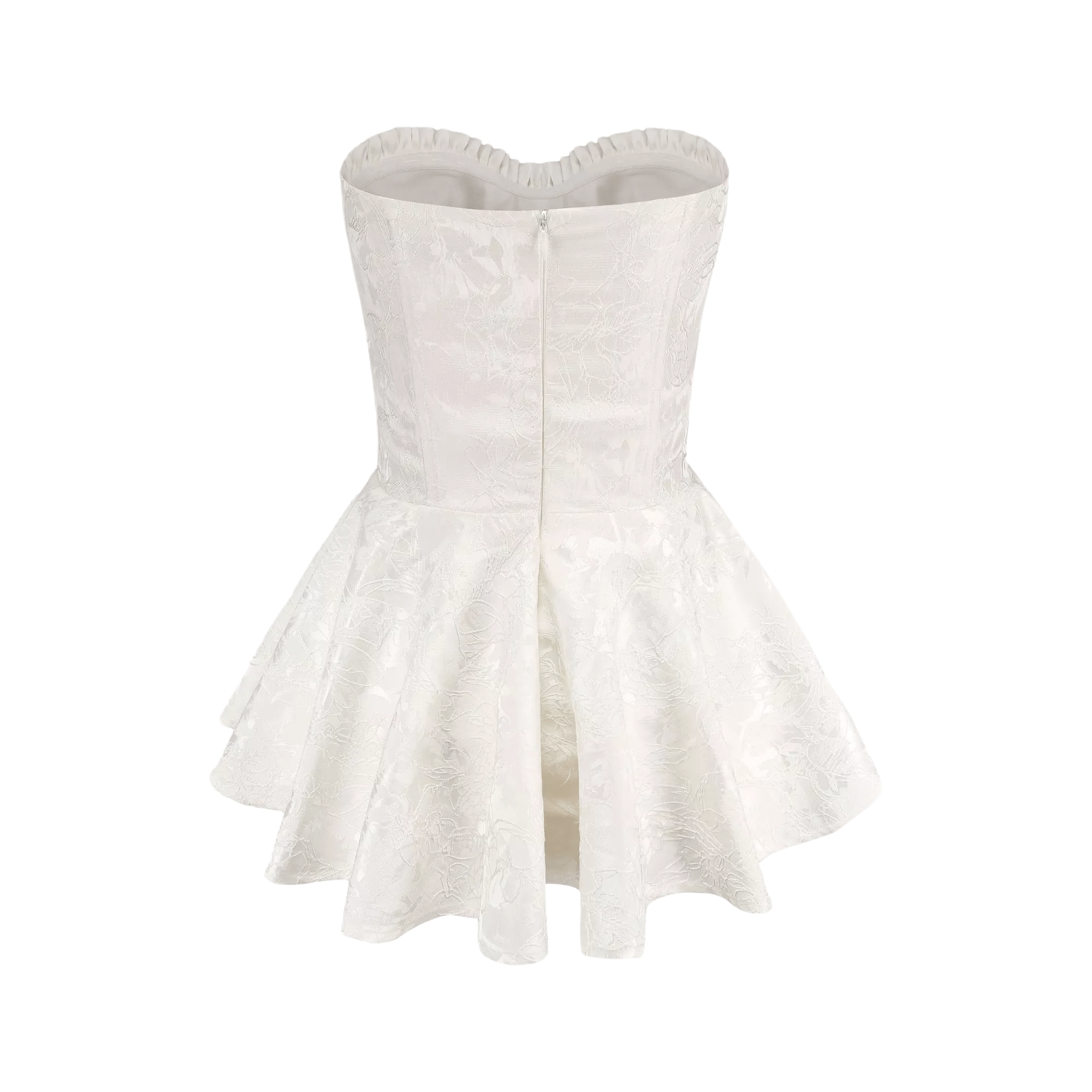 Airina lace-embroidered flared mini dress (Final Sale)