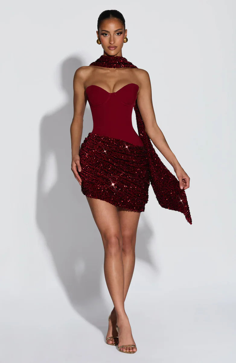 DENISE | Vestido mini elegante - Angela Puerto