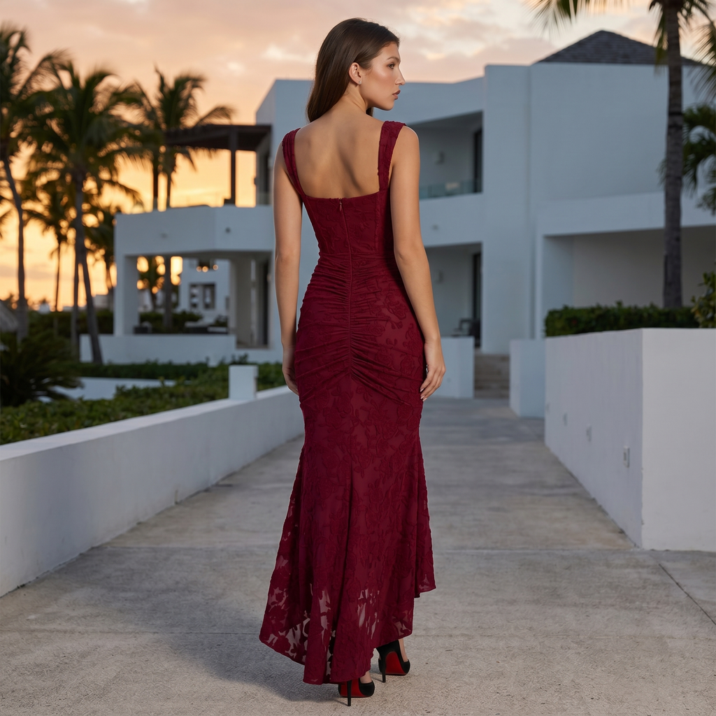 Vestido de invitada de boda SLIPPO® Ziva con cintura esculpida, en color elegante y corte sofisticado para eventos especiales.