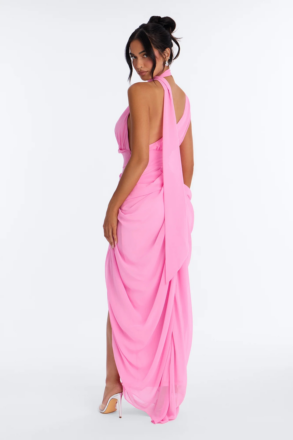 The Positano Dress | Vestido Rosa Flamenco