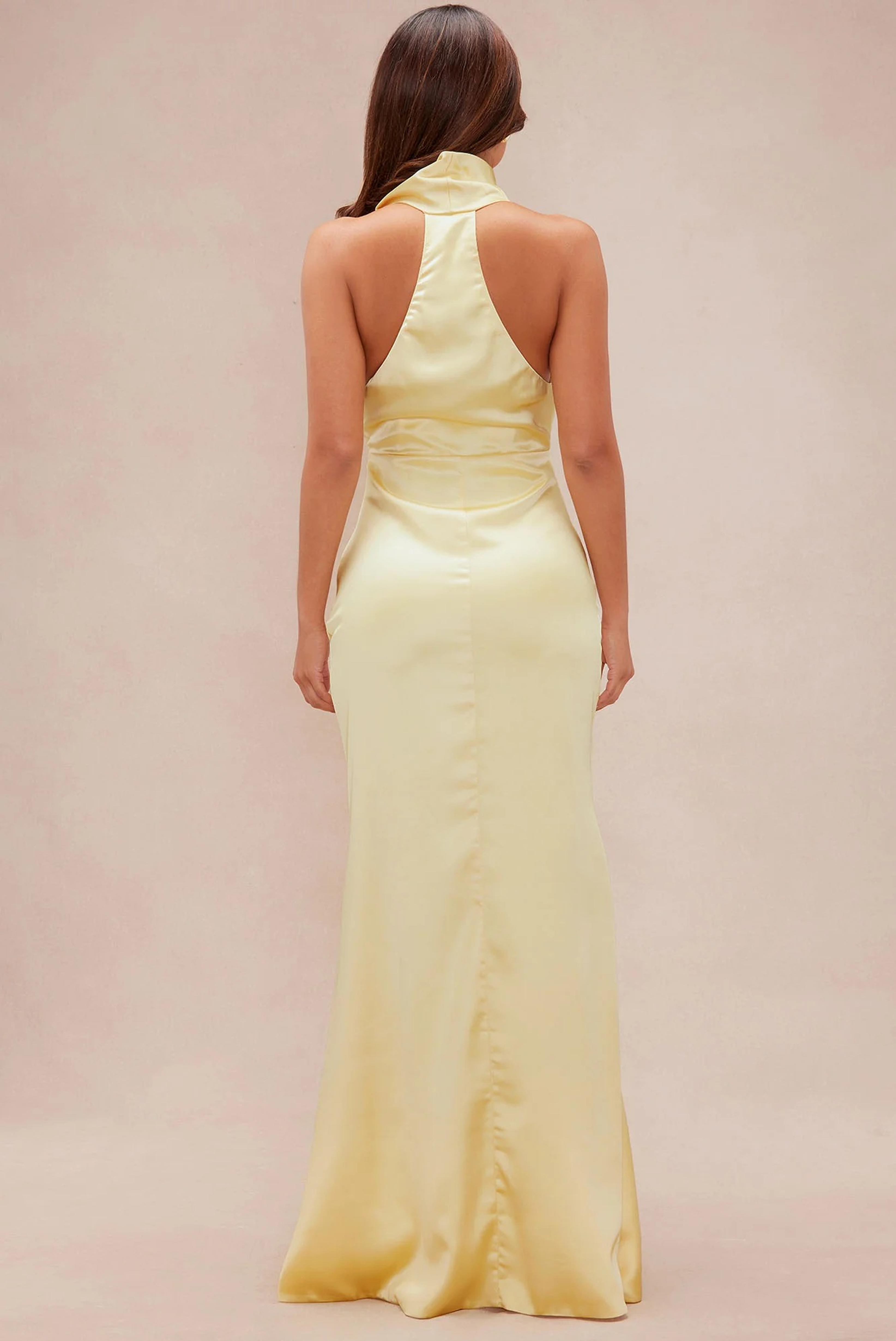 La Capri | Vestido Amarillo Mantequilla